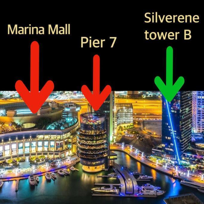 Vacay Lettings - Silverene - Next To Marina Mall With Amazing Marina View Dubái Exterior foto